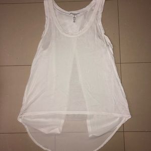 White tank top